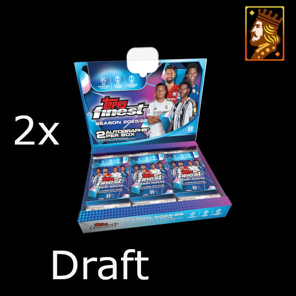 #1DRAFT - Topps UCC Finest 2025/26 (2-Boxer)