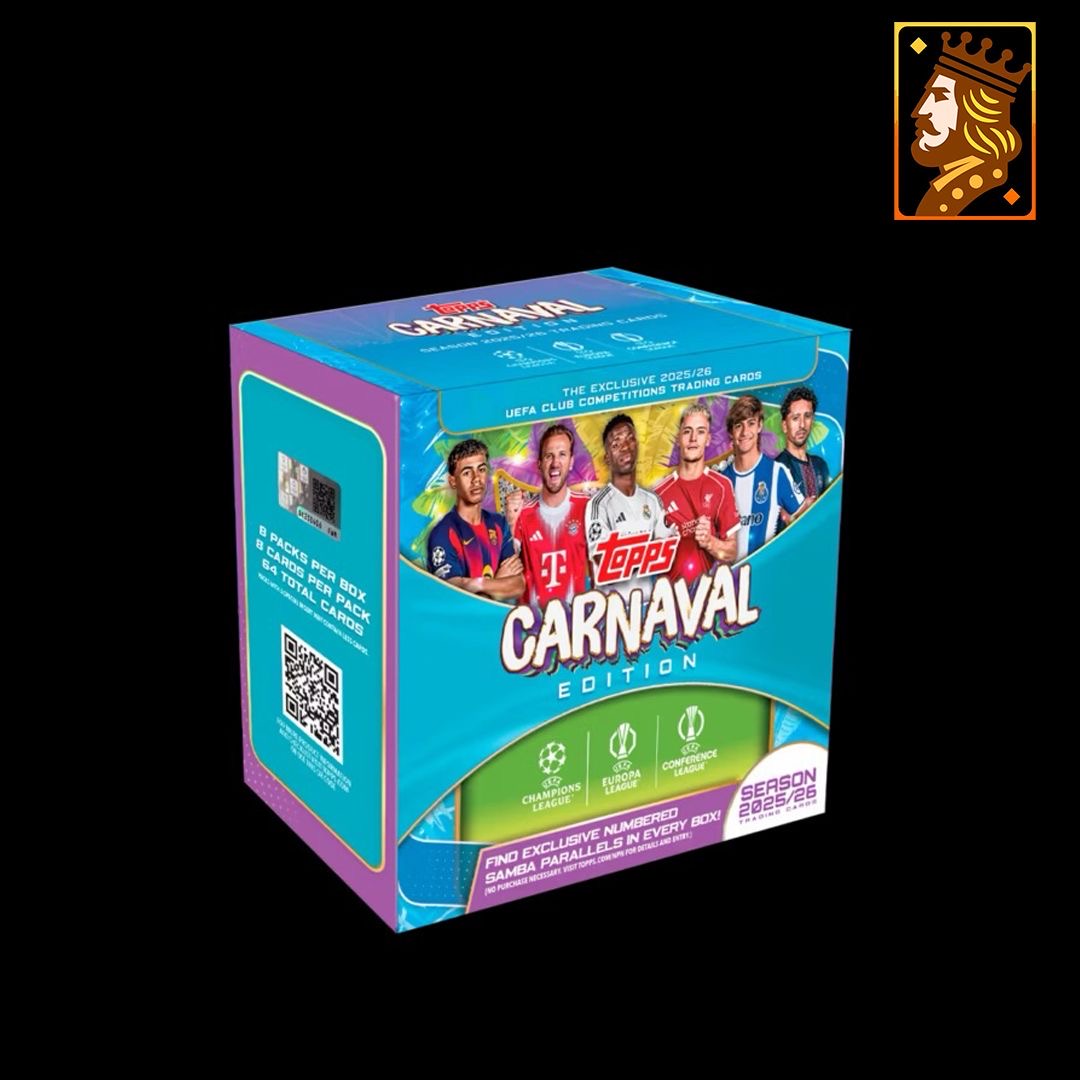 (LIVEBREAK) 2025-26 TOPPS Carnaval Edition UEFA Club Competitions Soccer Cards Box