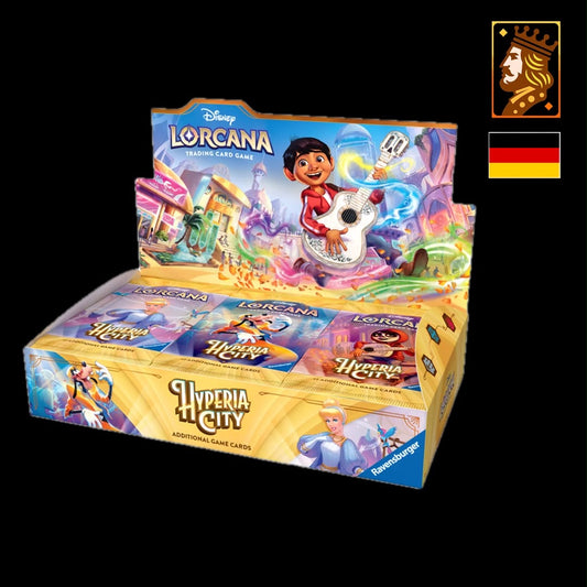 (SEALED) OVP - Disney Lorcana - Die Stadt von Hyperia Display - Deutsch [PREORDER]