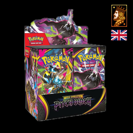 (LIVEBREAK) - Pokemon TCG - Mega Evolution -  Pitch Black Booster Display (English)