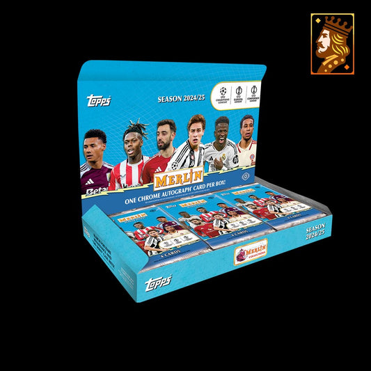 #1 PYT - Full Case (12-Boxen) Topps Merlin Chrome 24/25 Hobby