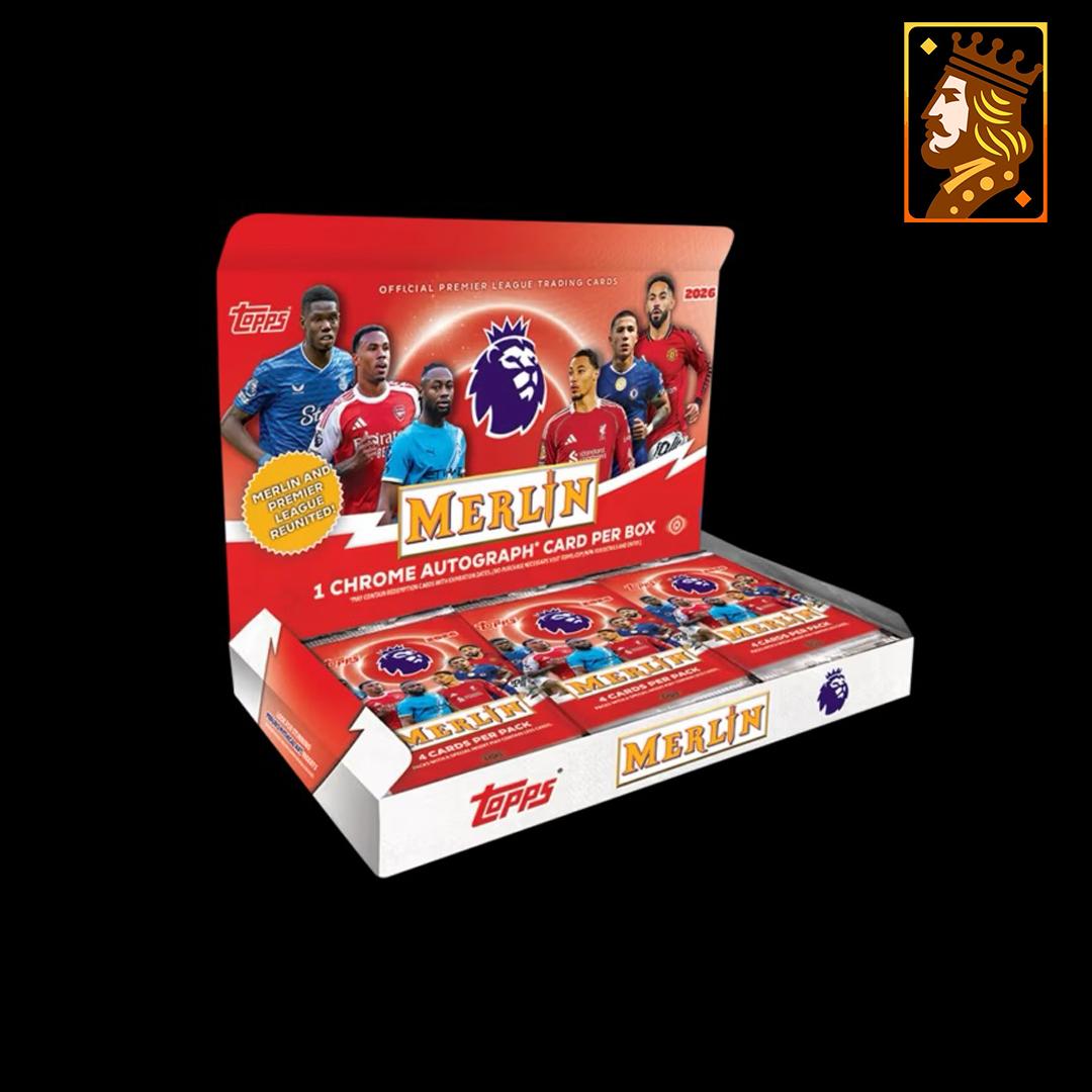 #1 PYP - Half Case (6-Boxen) - 2025-26 Topps Merlin Premier League