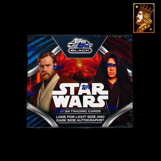 (LIVEBREAK) 2024 Topps Star Wars Chrome Black Hobby Box