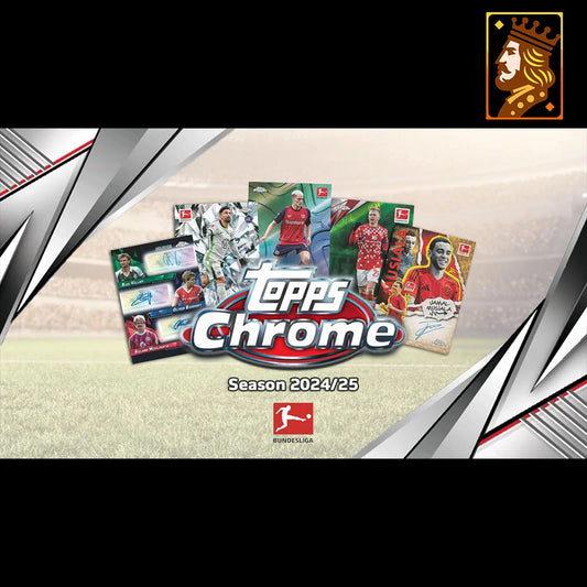 1# 2024-25 Topps Chrome Bundesliga - 4 Caser (48-Boxen)