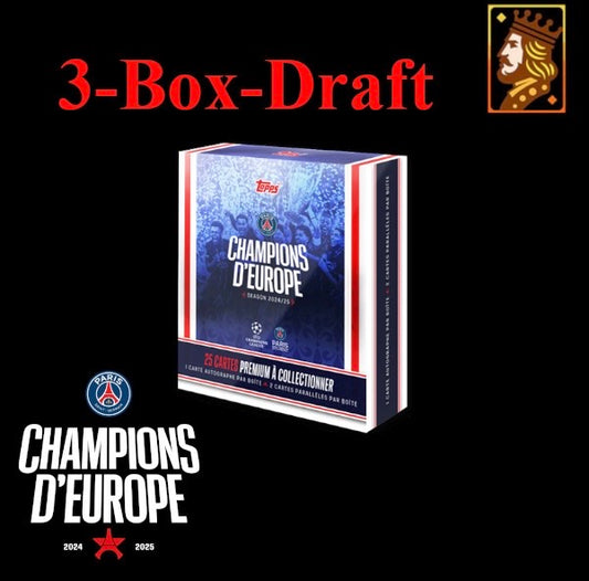 #1 DYS - Topps Paris Saint Germain: Champions d‘Europe 2025 (3Boxer)