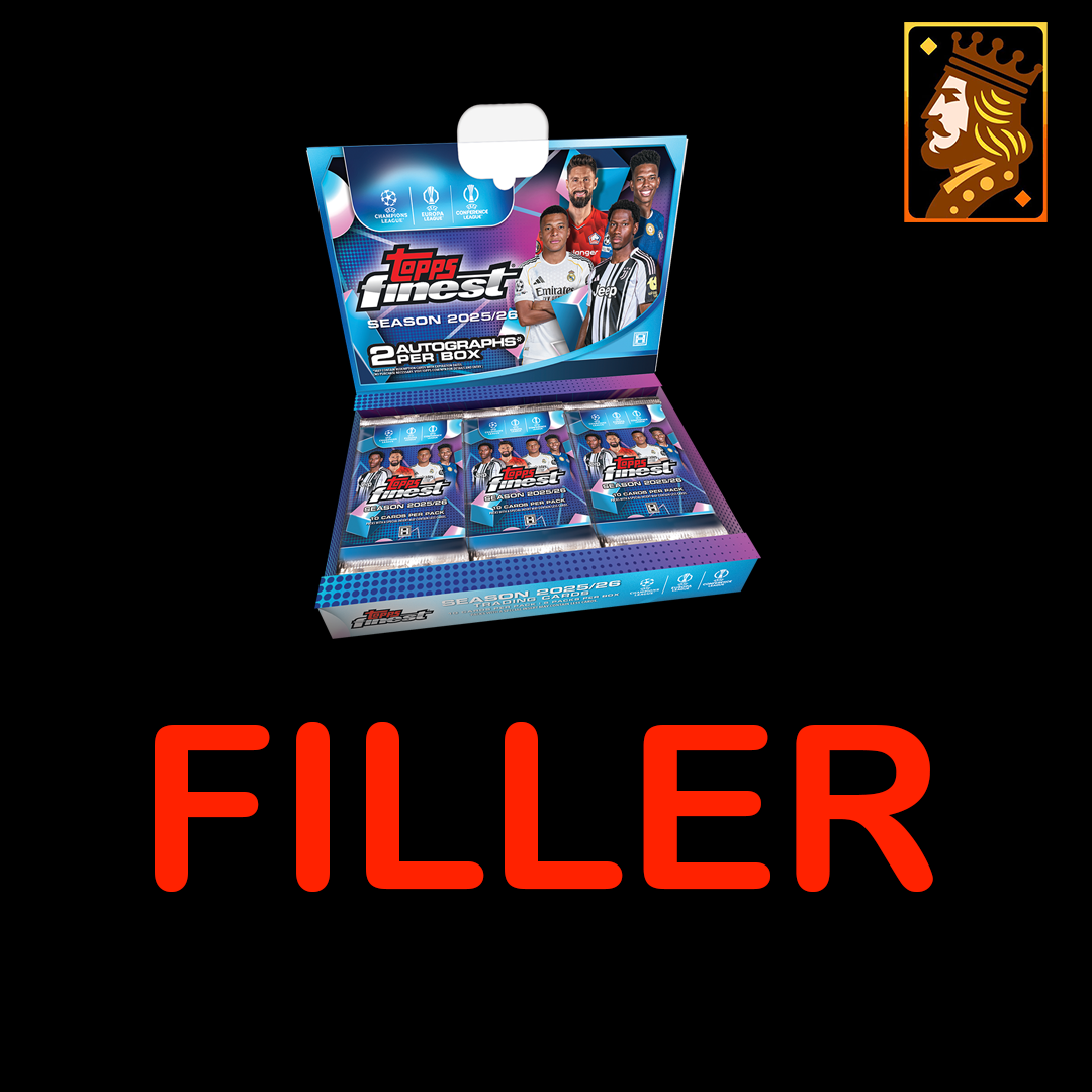 #1 - Full Case (8-Boxen) - Topps 2025-26 Finest UCC Soccer Cards - Hobby Box - FILLER