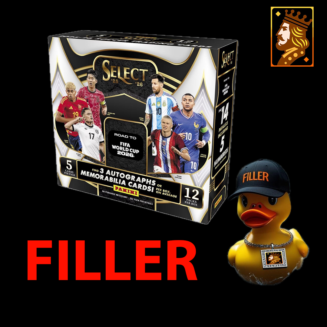 FILLER - #1PYP - Full Case (12-Boxen) - 2025-26 PANINI Select Road to FIFA World Cup 2026 Soccer Cards - Hobby