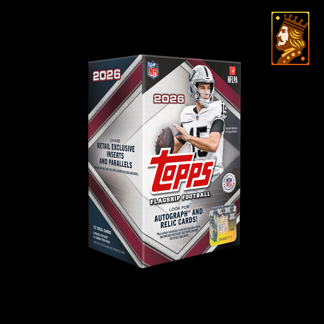 SEALED - 2026 TOPPS FLAGSHIP NFL VALUE BOX - PRE SALE