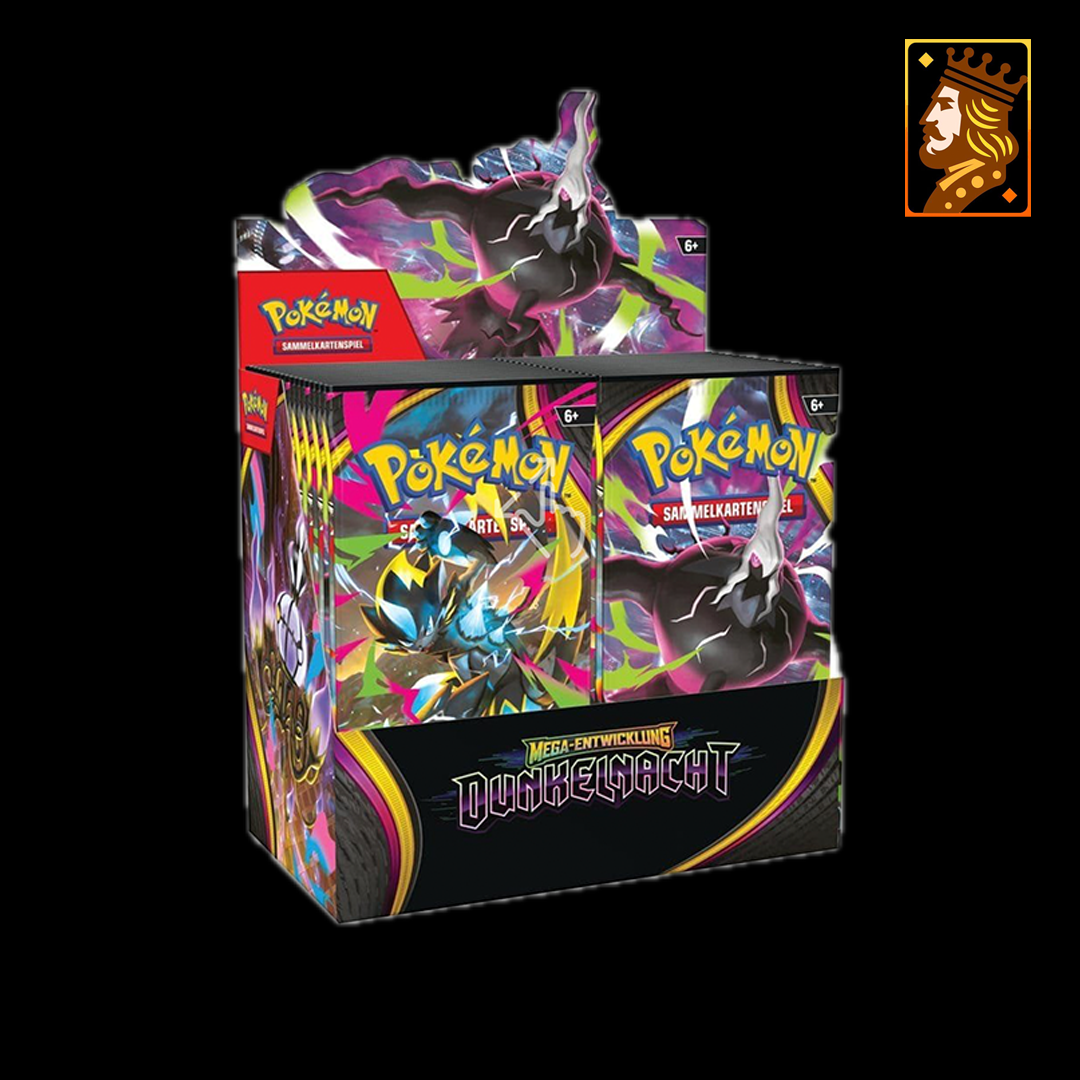 SEALED (OVP) - Pokemon TCG - Mega Evolution -  Pitch Black Booster Display (English)